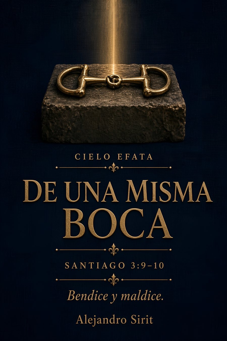 Tapa de De una misma boca, Alejandro Sirit. Editorial Cielo Efata.